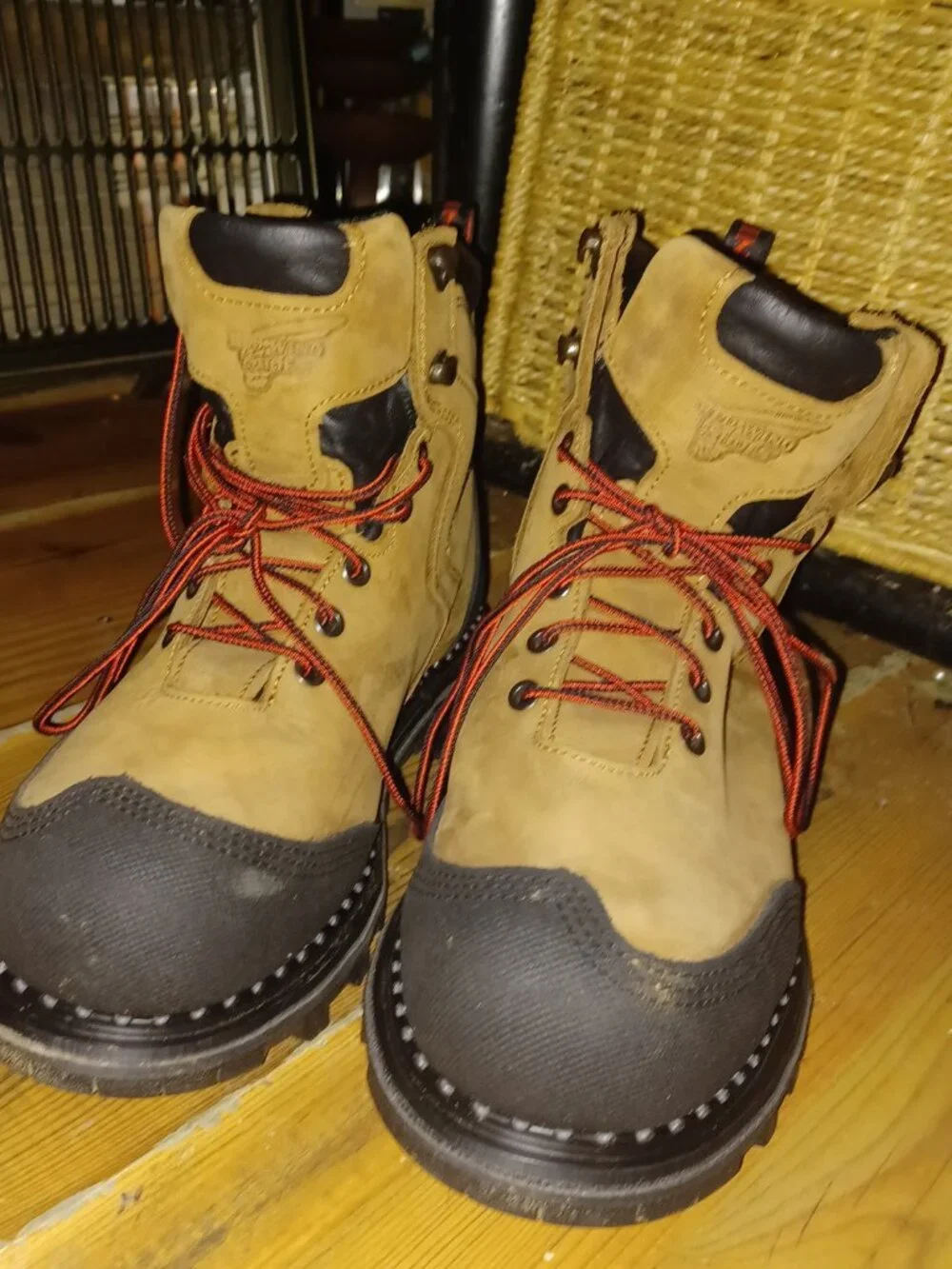 Red Wing 2410 Waterproof Boots (Composite/Non-Metallic Safety Toe) (USA) 8.5